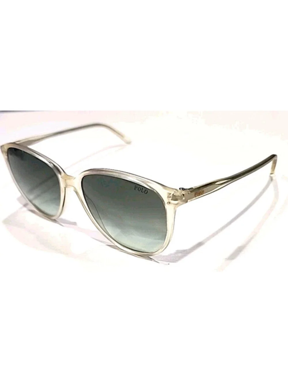 Ralph Lauren Polo PH4097 5034/8E Clear Crystal Green Sunglasses 54-16 140